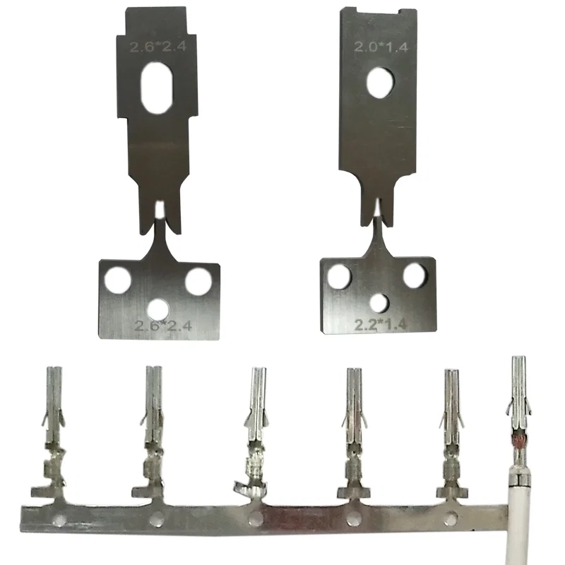 Terminal Crimping Blade, Terminal Crimping Blade And Cutter, Knife Blades And Cutter For Electric Terminal Crimping Terminal Crimping Blade, Terminal Crimping Blade And Cutter, Knife Blades And Cutter For Electric Terminal Crimping