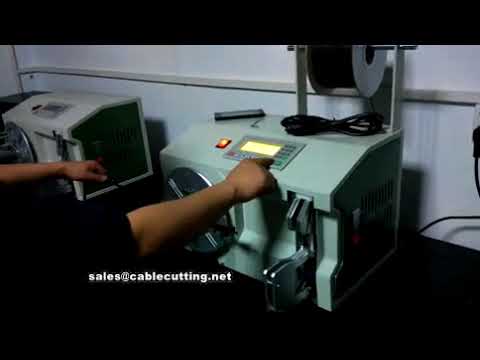 Automated Cable Wire Coiling and Binding Machine for Factory Automation