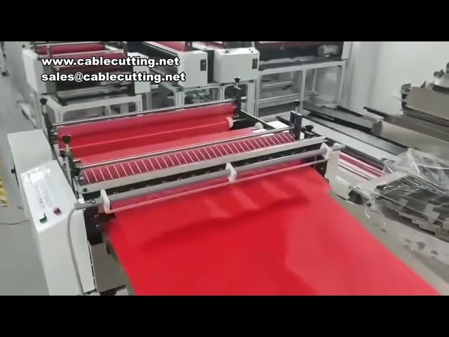 Automatic cutting machine non woven fabric cutting machine PE film bubble film cutting machine leath