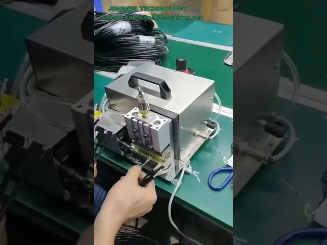 809-D Network Cable Straightening Machine for USB Shield Wire Twisting and Straightening