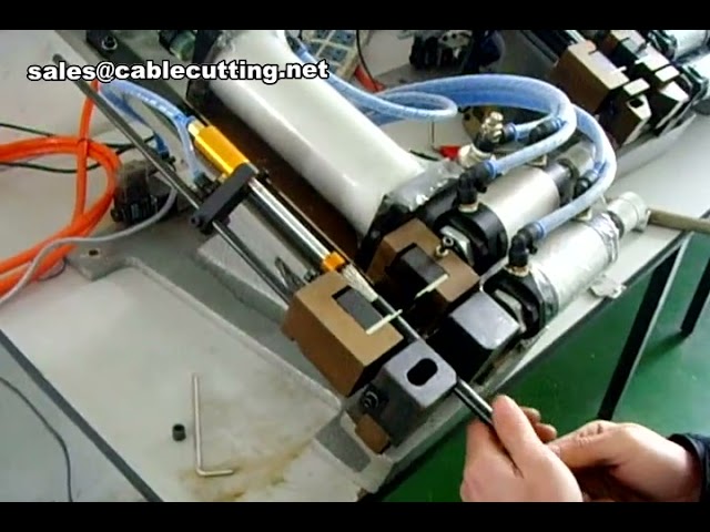 Automatic Wire Stripping and Cutting Machine | Auto Cable Stripper Cutter