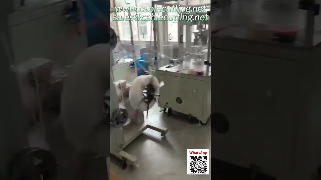 Automatic Coiling and Tying Machine for Nylon Fish Tape