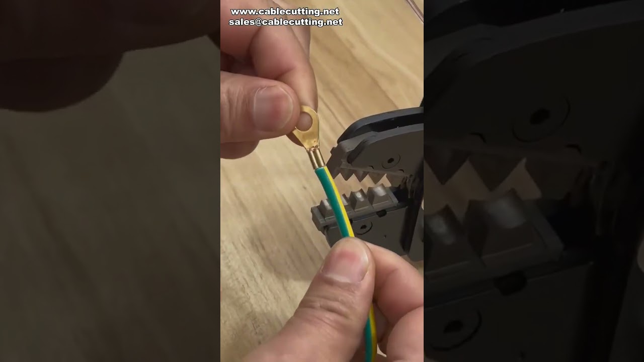 4 sq mm Open Lug Terminal Crimping Test Excellent Results