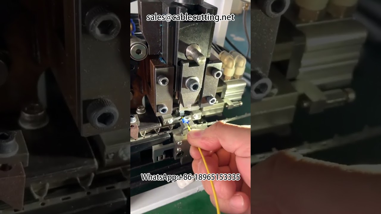 Automation Equipment Integrated Wire Stripping and Crimping Terminal Machine