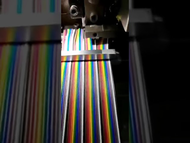 Semi Automatic Ribbon Cable Crimping Machine   3 20P, 20 40 Pin Flat Wire, FM Terminal