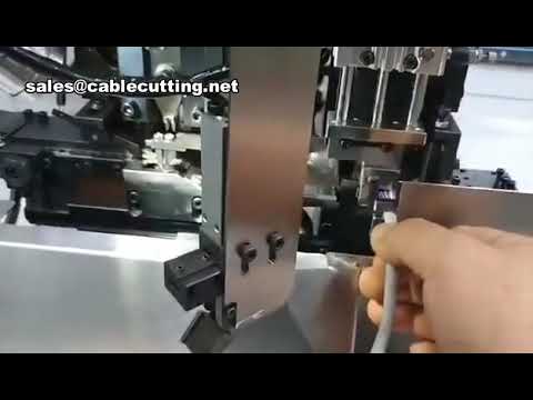 Double Function Sheathed Wire Stripping Press Terminals Machine Power Cable Peeling Stamping Cable M