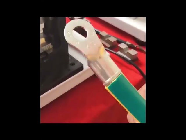 10T Automatic Hydraulic Terminal Crimping Machine   For Insulated Sleeve Terminals