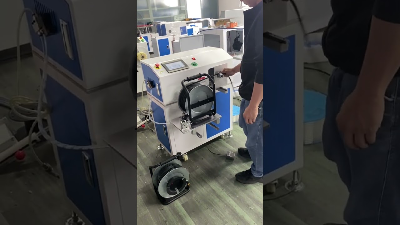 Easy & Fast Coiling of Mobile Cable Reels