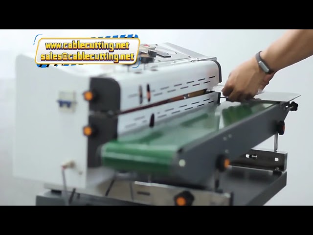 Continuous inflatable sealing machine with Nitrogen Gas Flush Sealing Machine