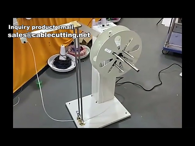 Free-Standing Electrical Wire Cable Prefeeder for Automated Processing