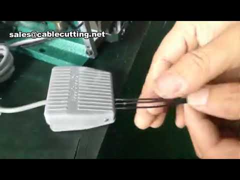 Pneumatic Wire Cable Stripping Machine | Automated Wire Stripper