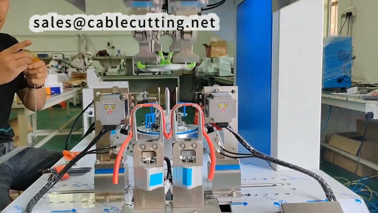 Automatic Cable Tying Machine for Dual Steel Wires Harness Equipment