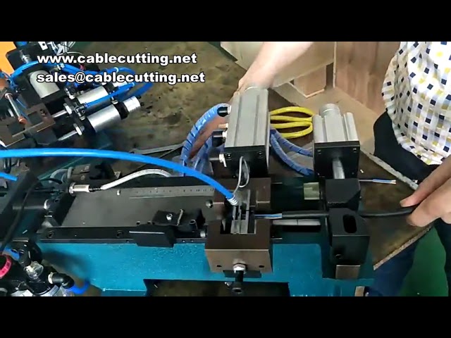 Braided wire hot stripping machine, data wire braided wire high temperature scalding and peeling mac