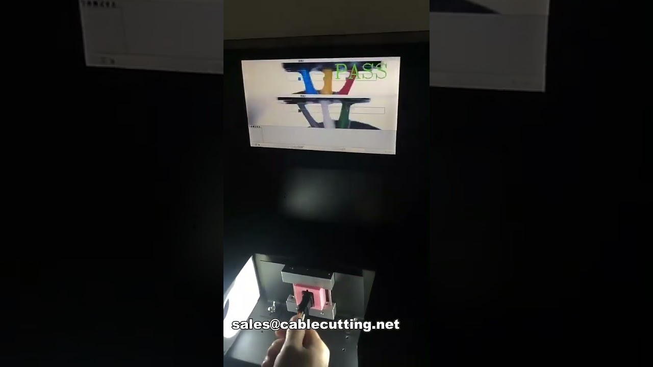 Double Row Housing Wires Color Insertion Sequence Test Machine WPM-8-AB