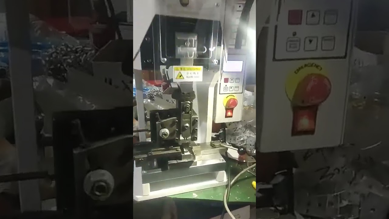 Custom Coil Terminal Crimping Machine with European Applicator Safety Cover, 3-T Electric Terminal Press