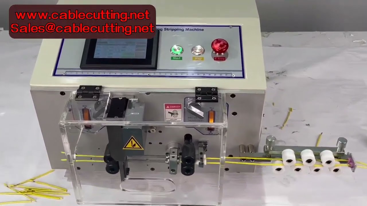 Automatic Adjustable Wire Stripping Machine 508MAX 4 Wheel Cable Peeling Cutting Device 0 2 to 25mm2