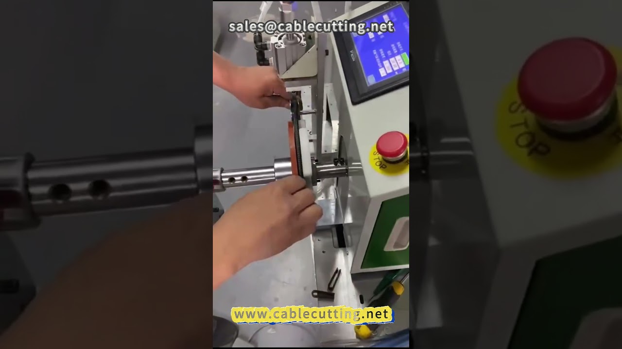 105  HDMI wire cake shape machine # winding machine # harness processing # mechanical equipment