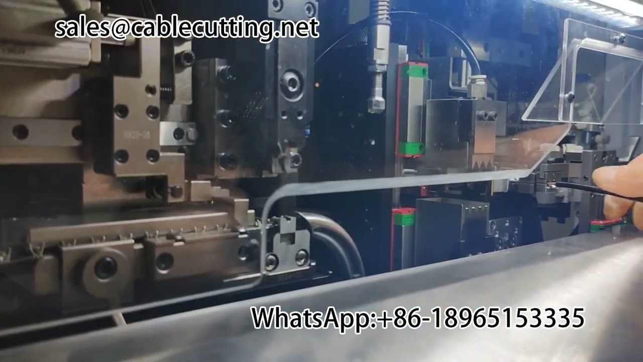 Three-Wire Waterproof Bolt Stripping and Crimping Machine | Integrated Terminal Processing