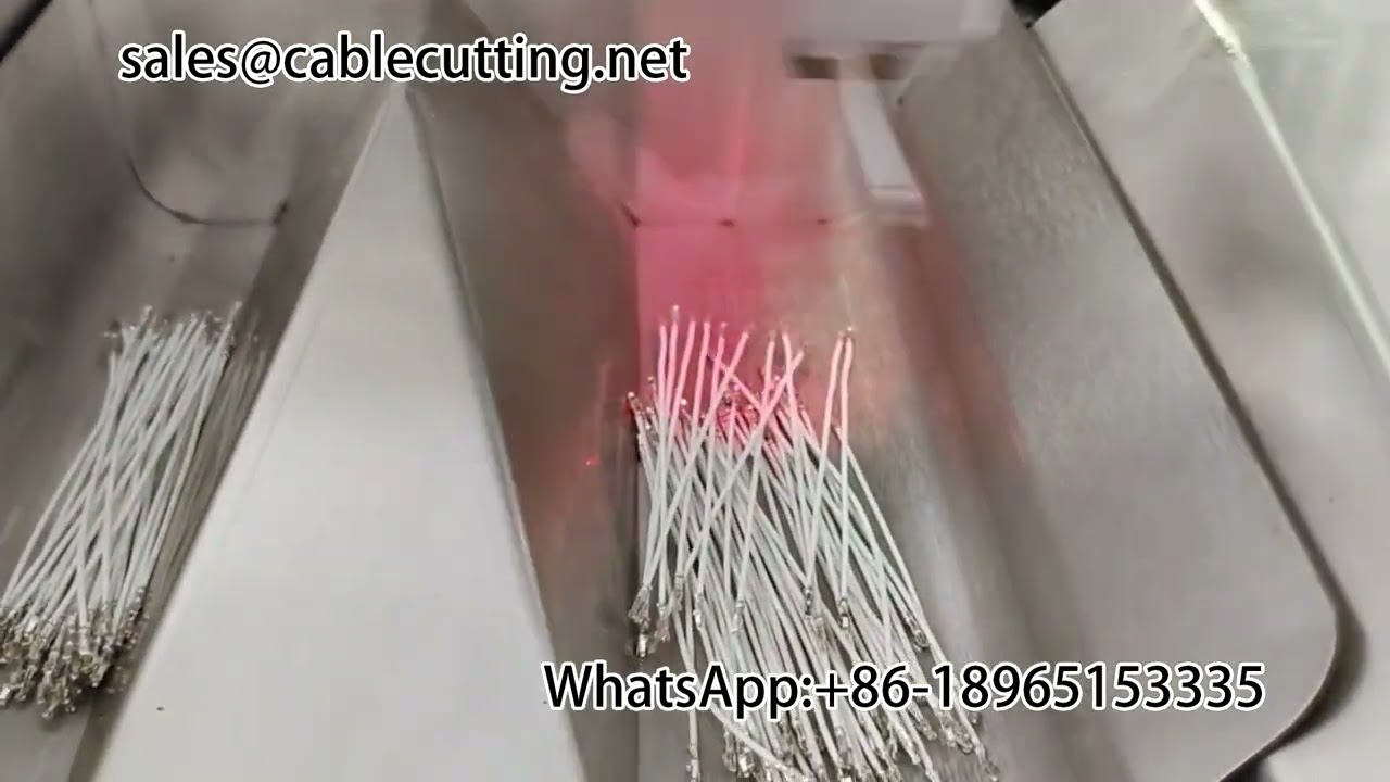 Double head termination machine #self service model automation equipment #stripping machine #termina