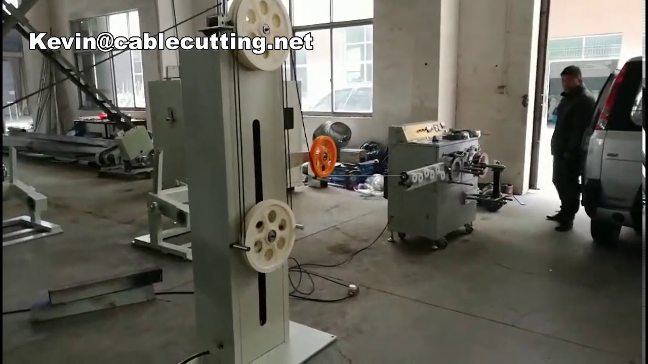 1t   2 5t Automatic Wire Feeding Spooling Machine Wire Pay Off Machine