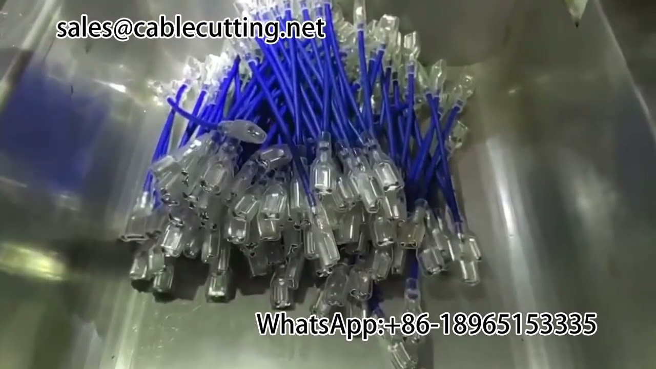 Double head end punching through the sheath wire harness equipment