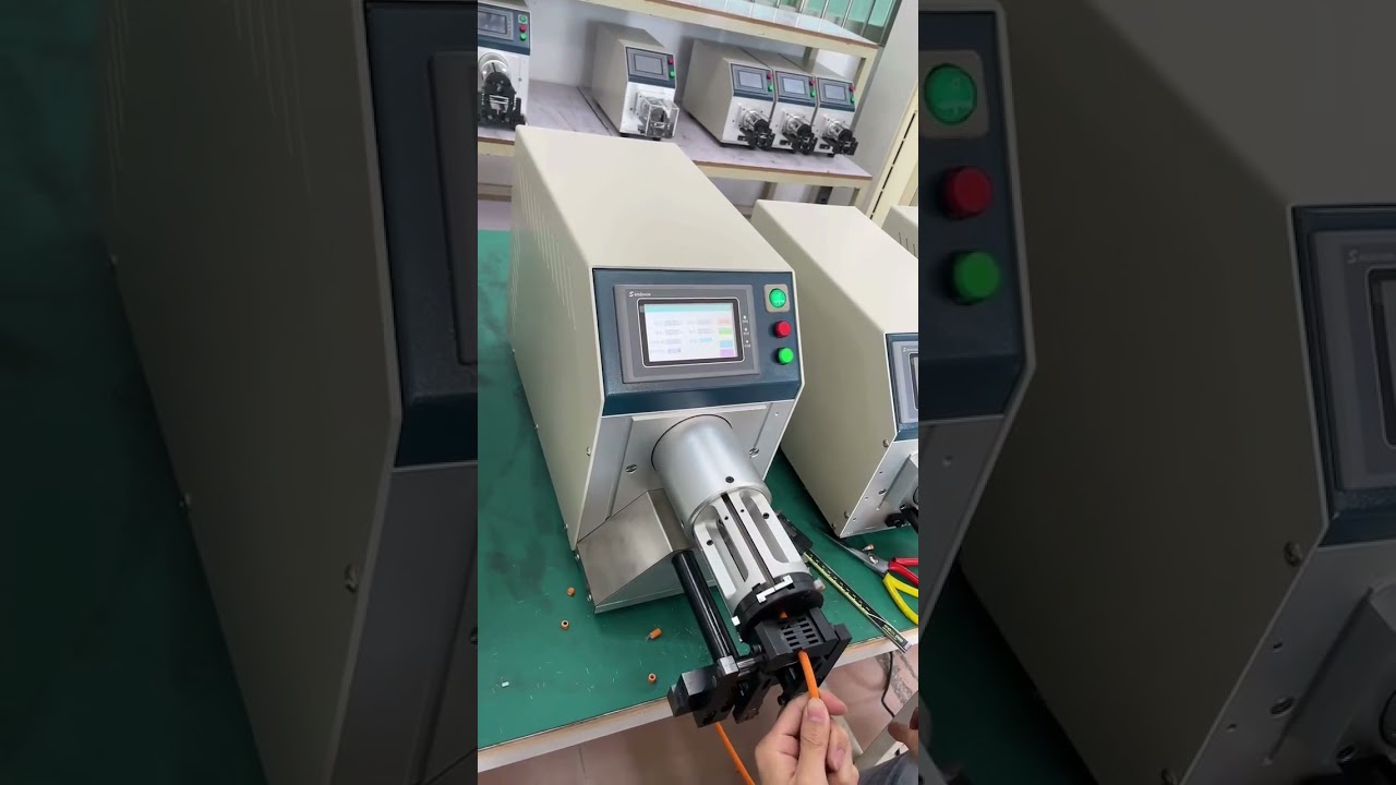 Accurate and Error-Free Coaxial Cable Stripping Machine for Factory Automation