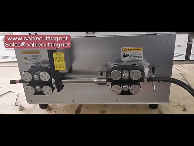 Pure Electric Large Cutting Machine, Heavy Duty Cables Stripping Machines 70mm2 Cable Stripping Mach