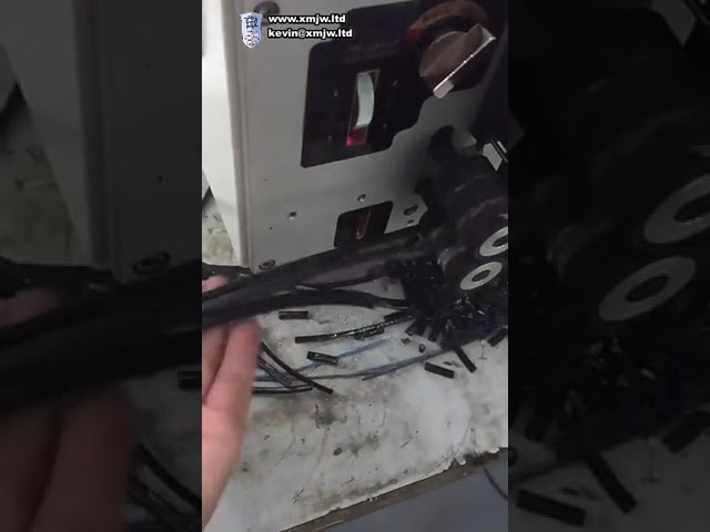 Factory direct sales Automatic Cable wire feeding machine double shaft continuously variable speed p