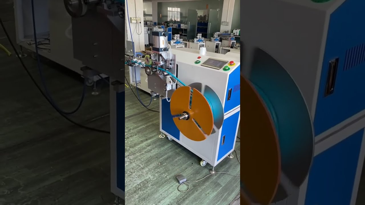 Automatic Meter Counting, Sorting, Cutting, Tube Winding & Coiling All in One Machine 1mm 16mm