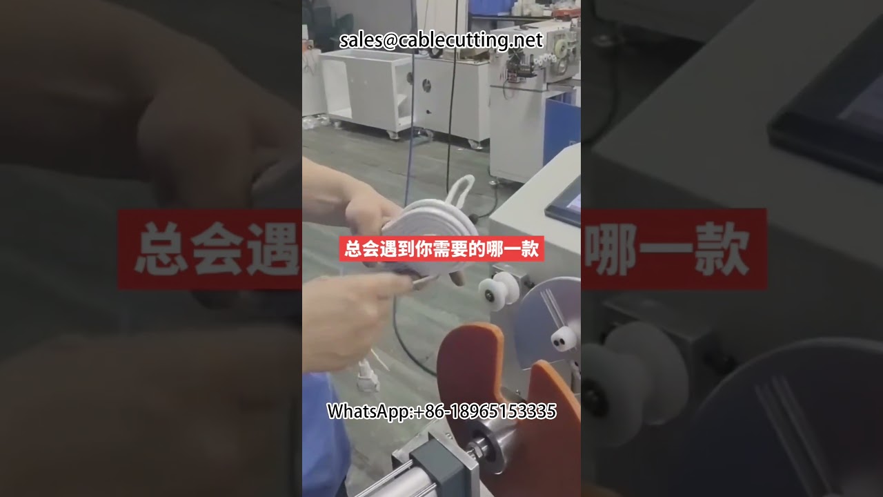 Automated Wire Harness Processing & Packaging Machine for Factory Automation