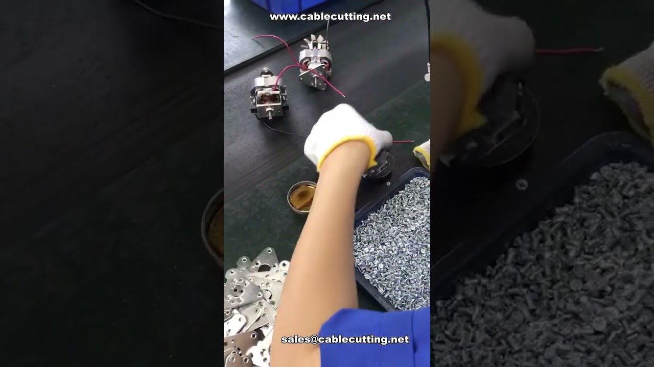 Handheld Automatic Screw Fastening Machine  Electric Screwdriver Demo