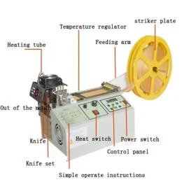 Hot Ribbon Tape Cutter - Cut-Off Machine
