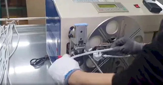 Socket Coiling Binding Machine WPM-210 Video