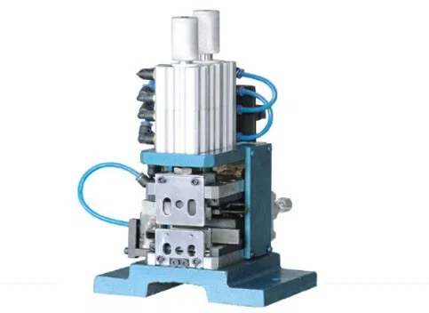 Vertical Pneumatic Wire Stripping Machine WPM-4F - Multi-Core Wire Stripper Twister